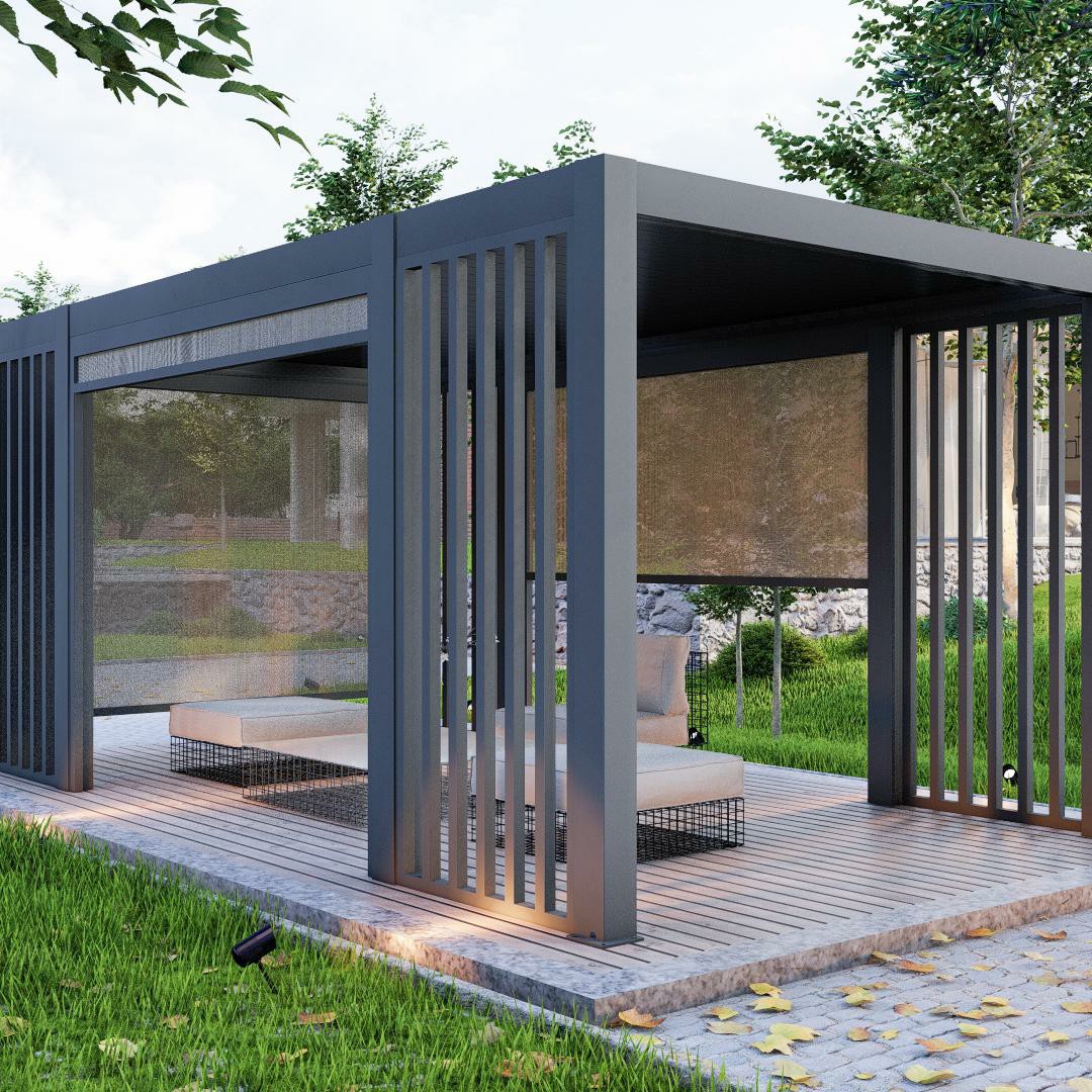 Outdoor Furniture Gazebo - Gazebo e Padiglione da Giardino Moderno