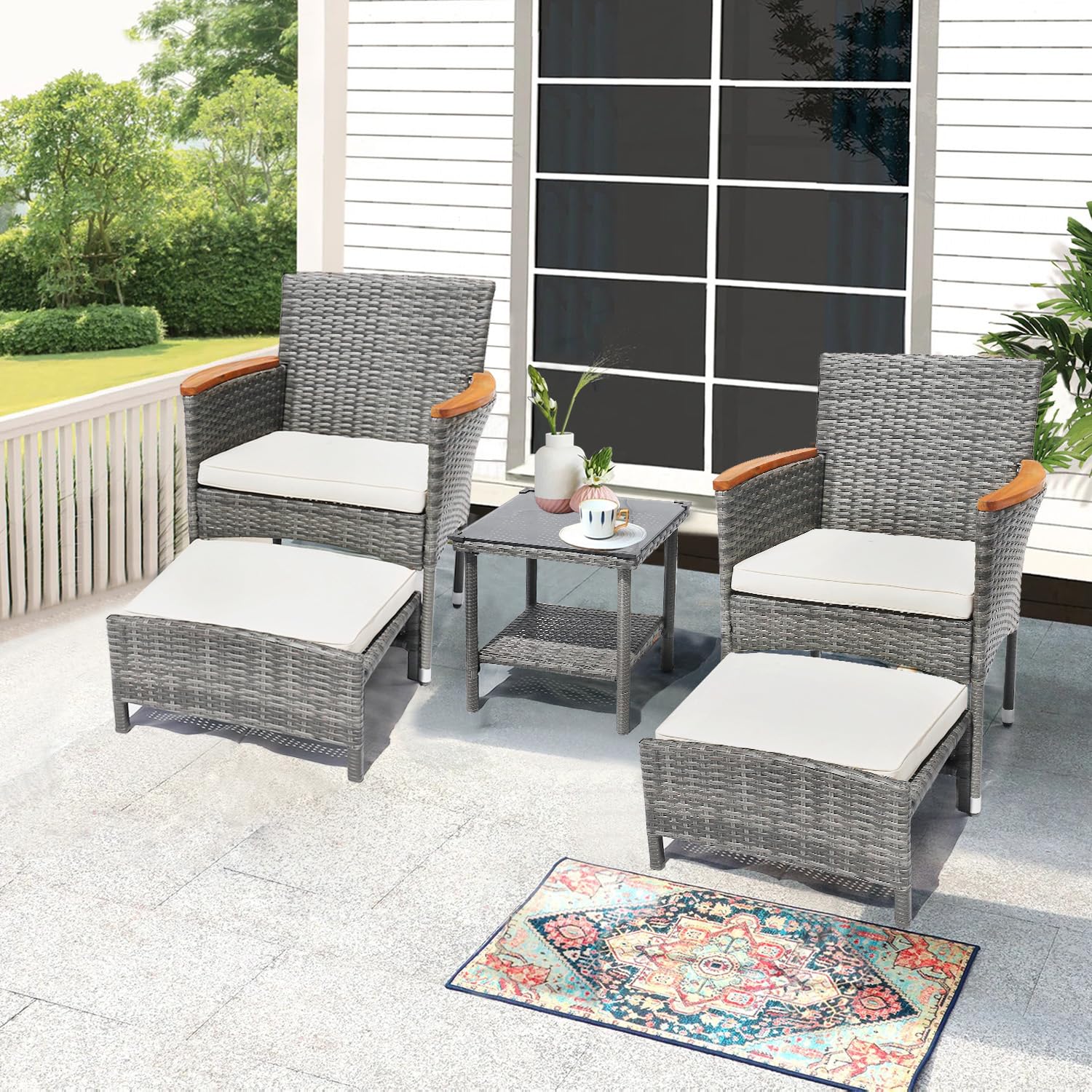Outdoor Furniture Ofo - Set di Mobili da Esterno o*-5