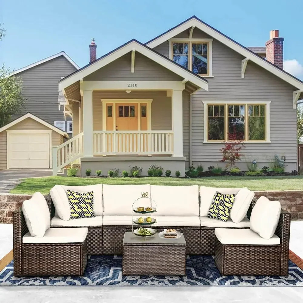 Outdoor Furniture Ofo - Set di mobili da giardino componibili