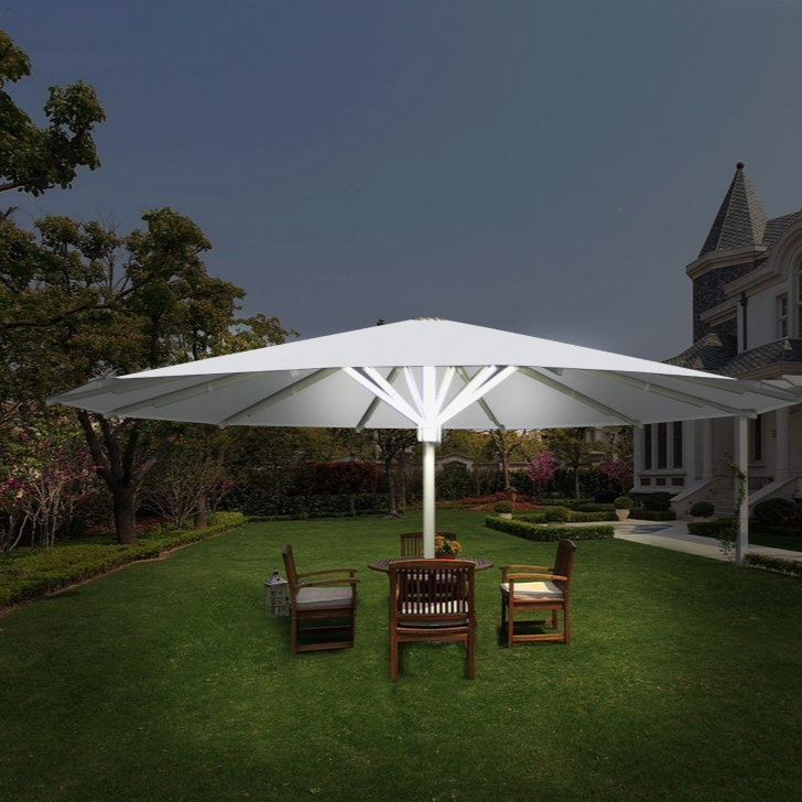 Outdoor Furniture Cafe - Ombrellone LED 7M per Esterni ATV&UTV,