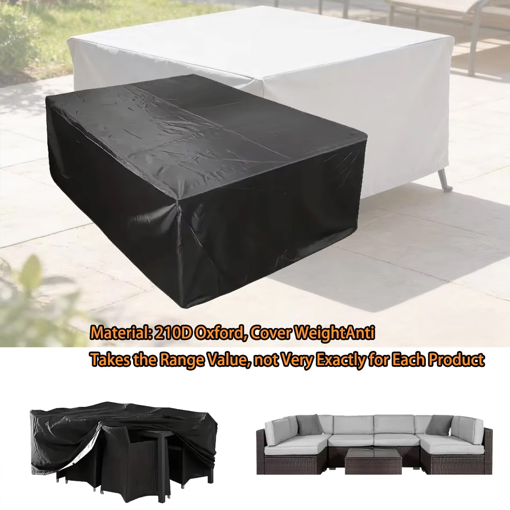 Outdoor Furniture Cafe - Copertura su Misura 210D Impermeabile per