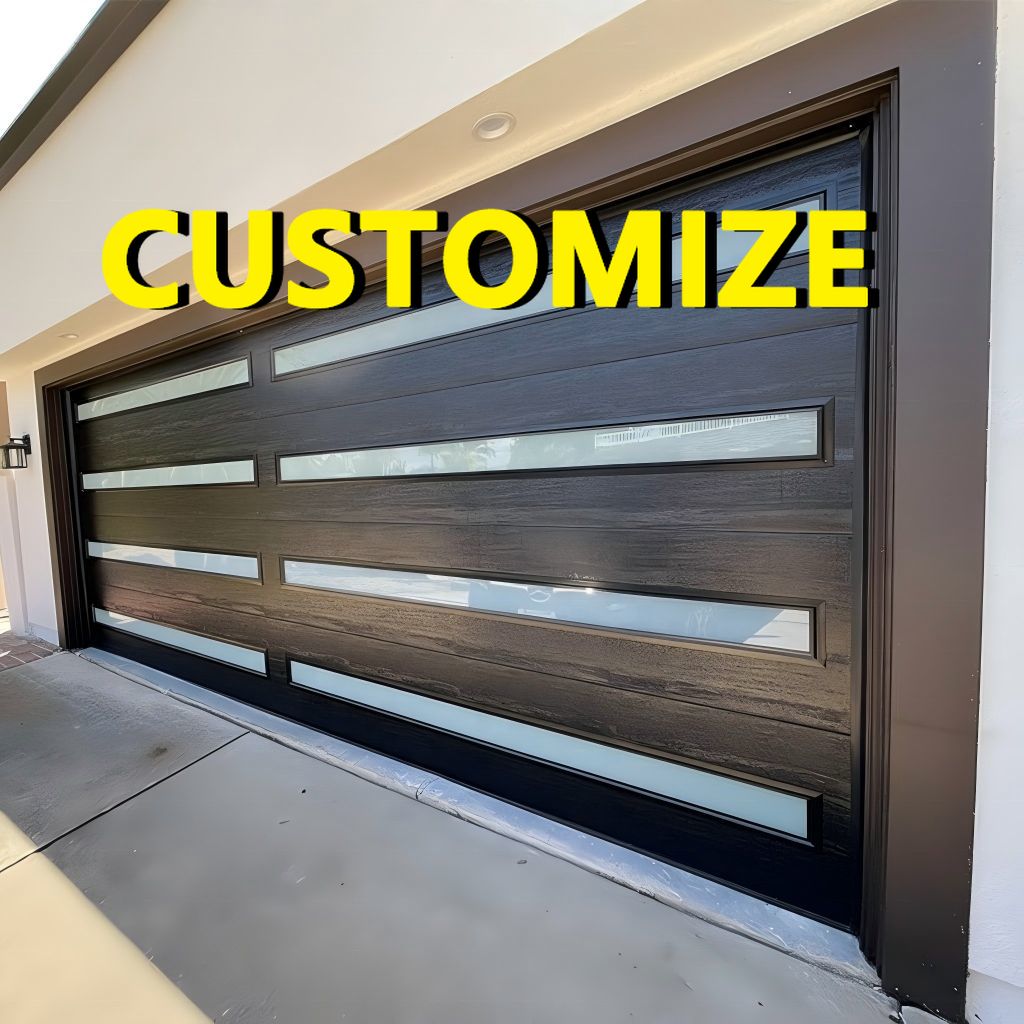 Outdoor Furniture Aluminium - Porta da garage in alluminio intelligente