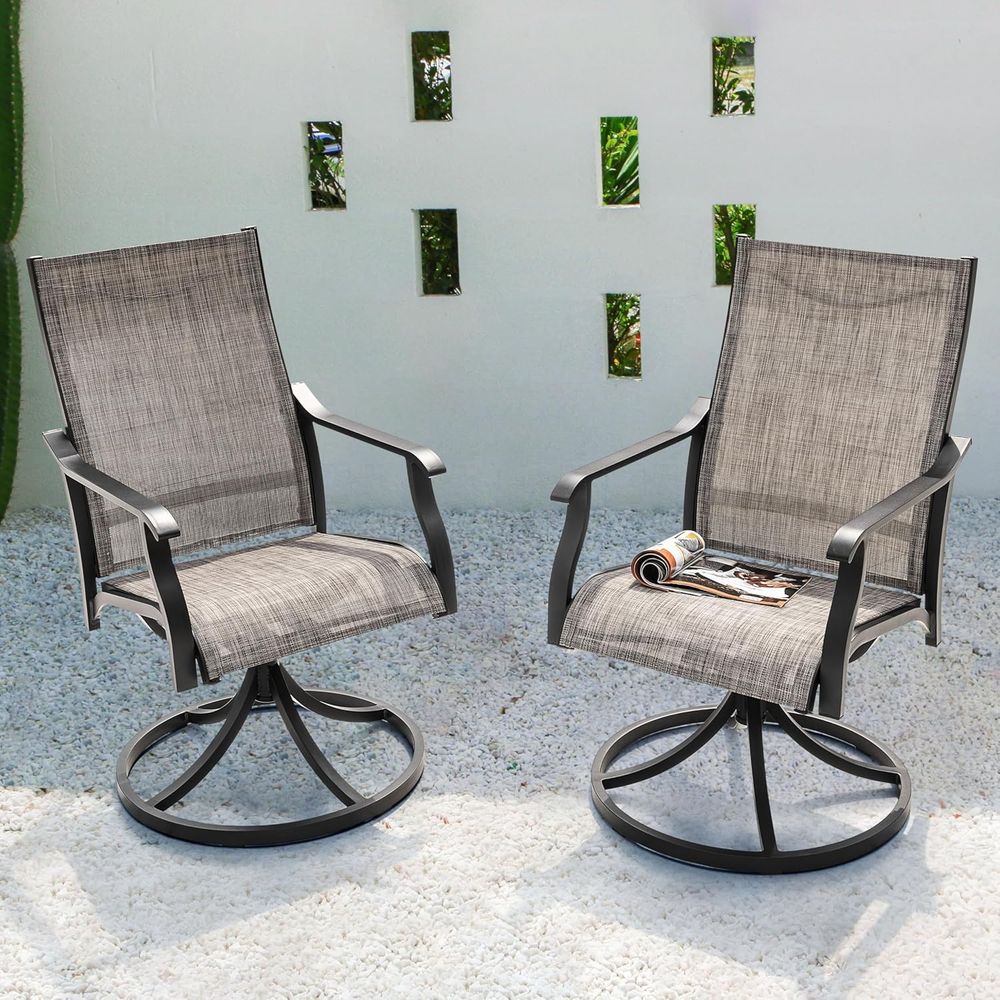 Outdoor Furniture Ofo - Set di 2 sedie da pranzo