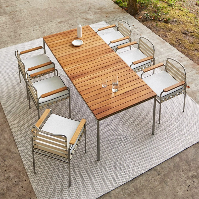 Outdoor Furniture Xl - Tavolo e sedie XL da esterno