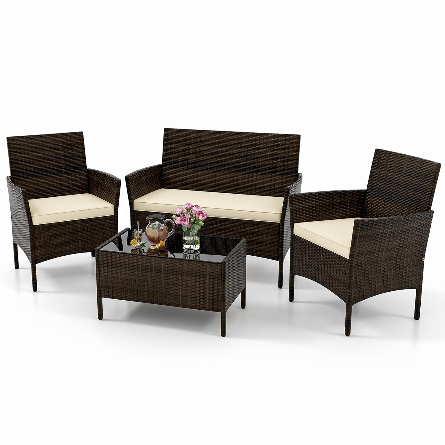 Outdoor Furniture Ofo - Set di Mobili da Giardino in