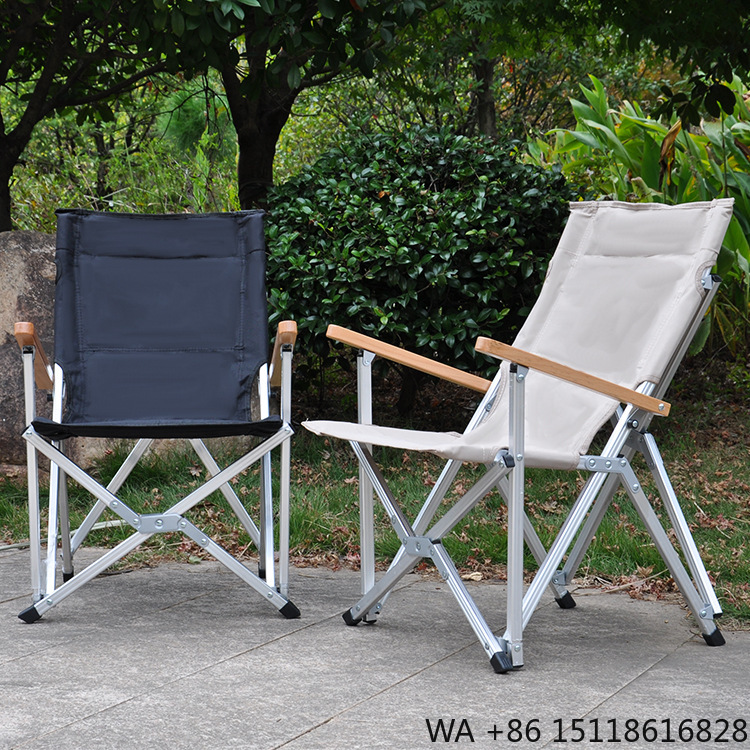 Outdoor Furniture Recliner Set - Sedia da Campeggio Leggera in Alluminio