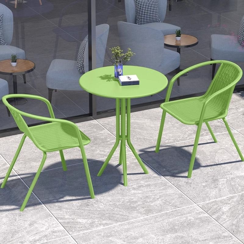 Set Bistrot Moderno Verde per  - Outdoor Furniture Green recensione e prezzo