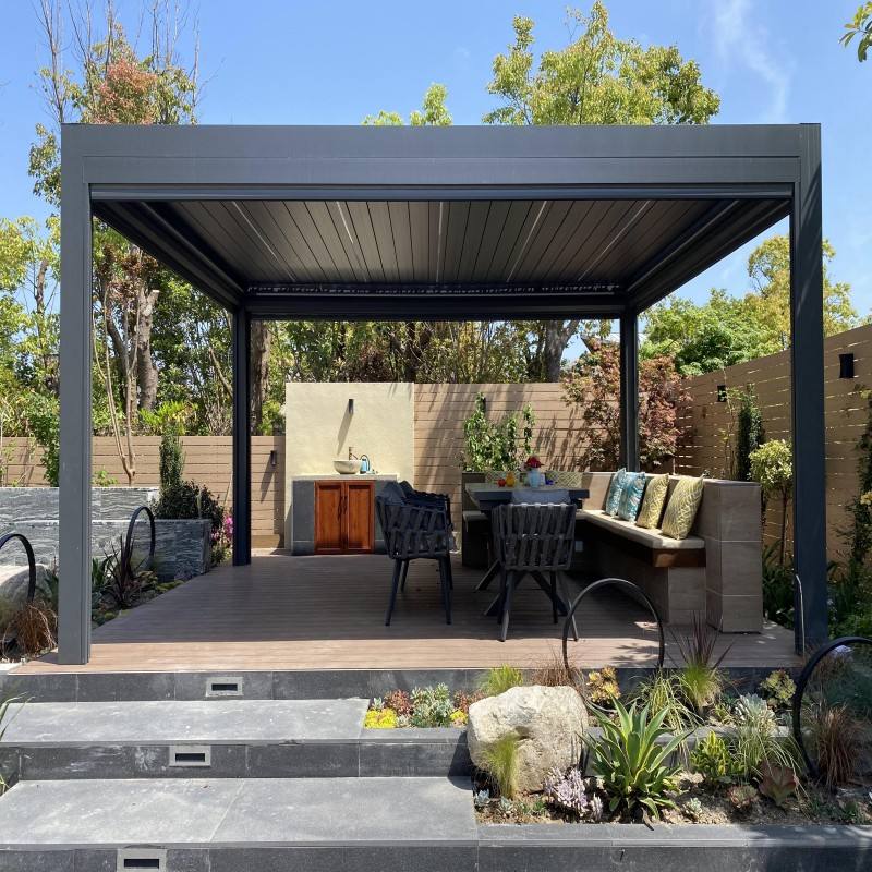 Lussuoso Gazebo in Lega di All - Outdoor Furniture Gazebo recensione e prezzo