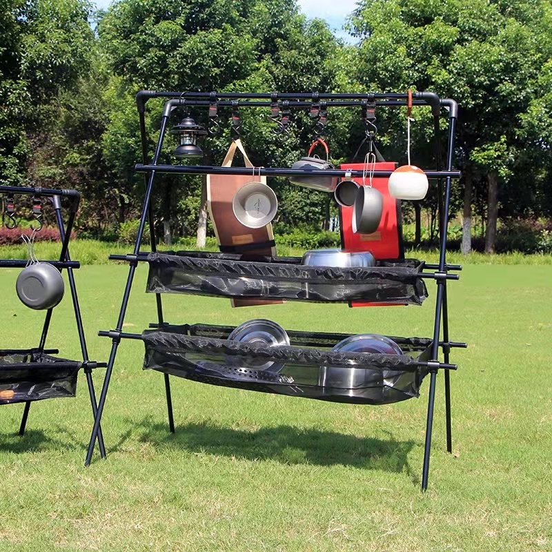 Scaffale da campeggio appendia - Outdoor Furniture Xl recensione e prezzo