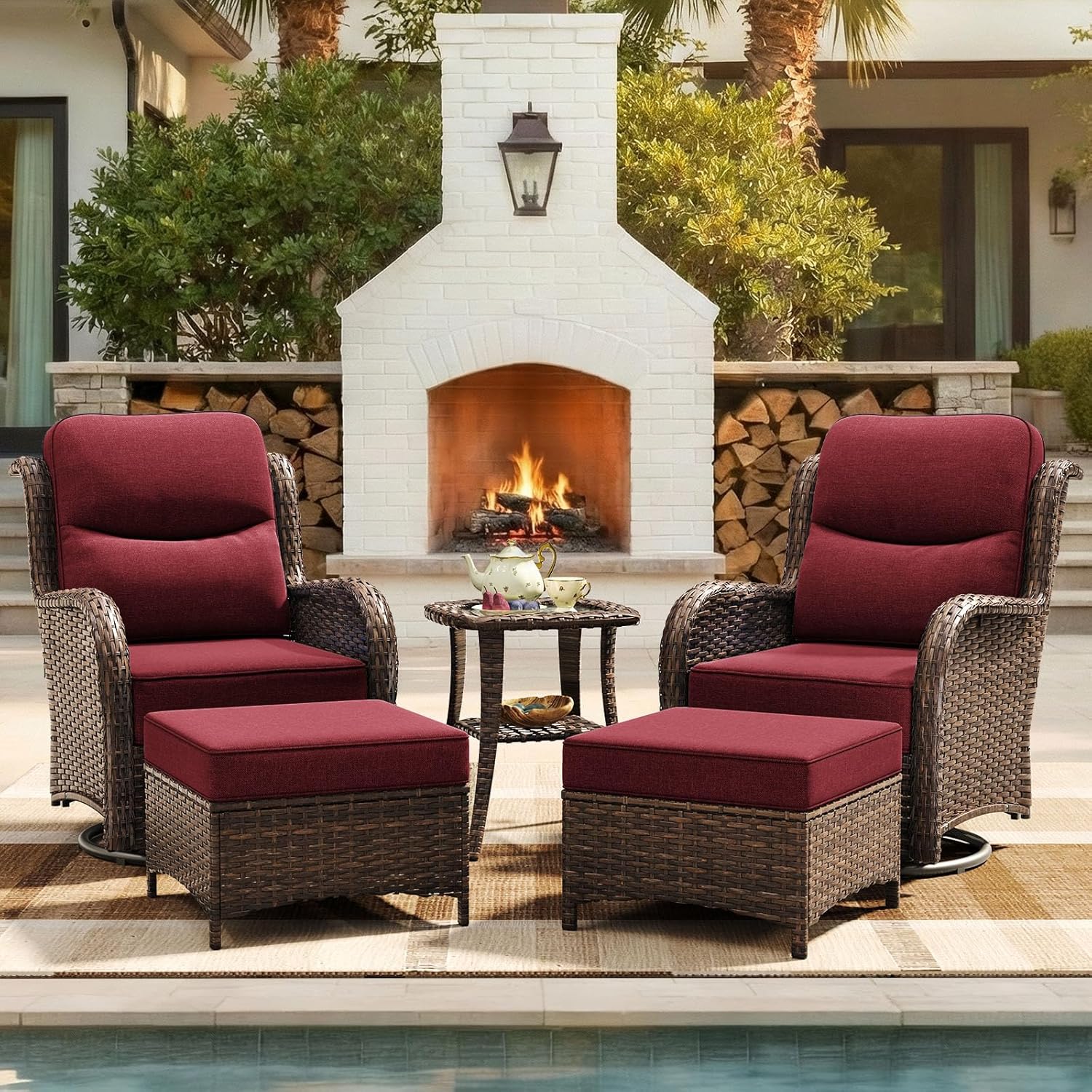 Set di mobili da giardino di l - Outdoor Furniture Ofo recensione e prezzo