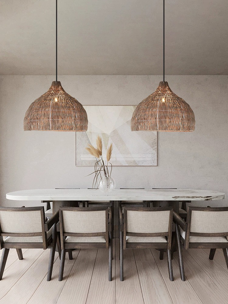 Lampada a Sospensione in Ratta - Outdoor Furniture Cafe recensione e prezzo