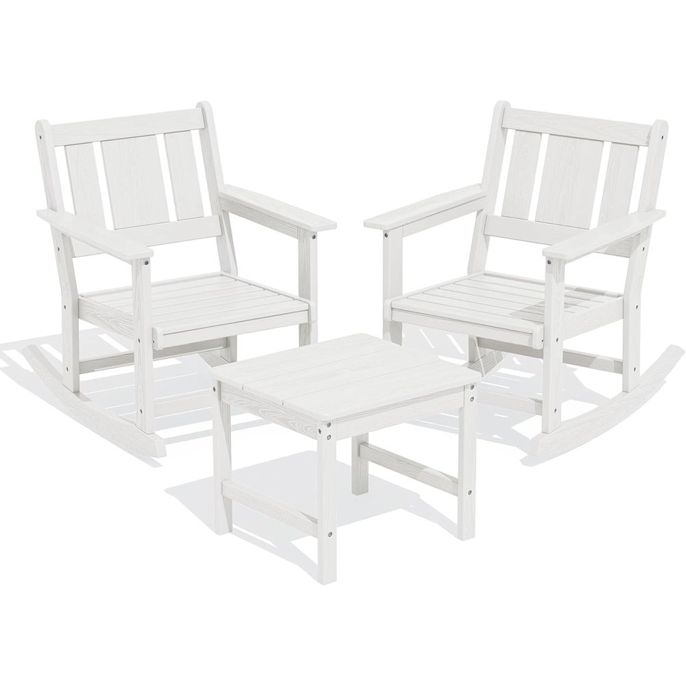 Set di 2 sedie a dondolo da es - Outdoor Furniture Ofo recensione e prezzo