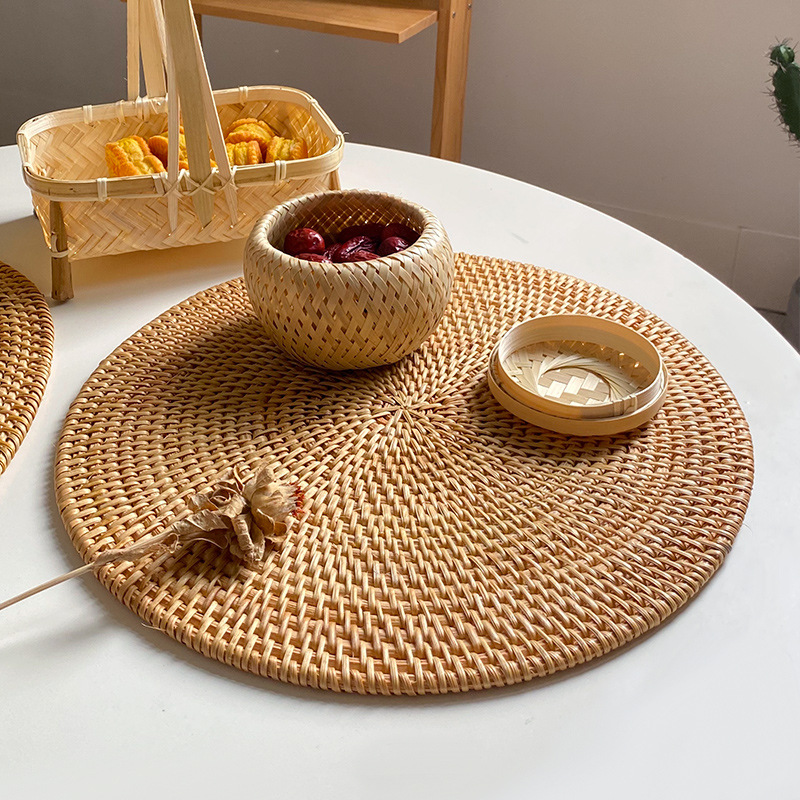 Set di sottobicchieri in ratta - Outdoor Furniture Cafe recensione e prezzo