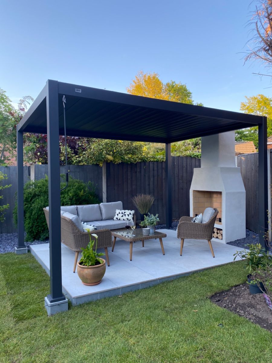 Pergola in Lega di Alluminio d - Outdoor Furniture Gazebo recensione e prezzo