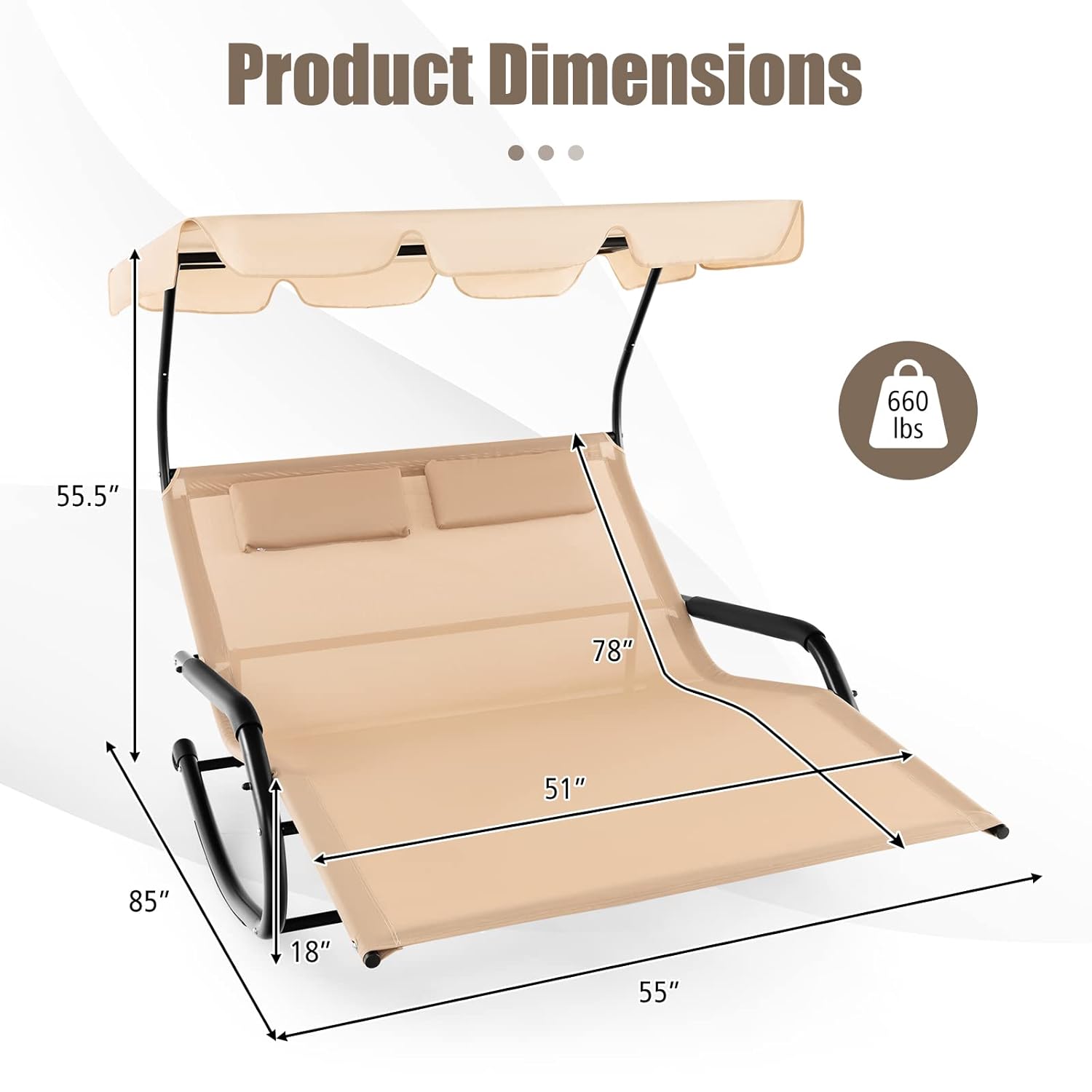 Sedia a sdraio regolabile per  - Outdoor Furniture Xl recensione e prezzo