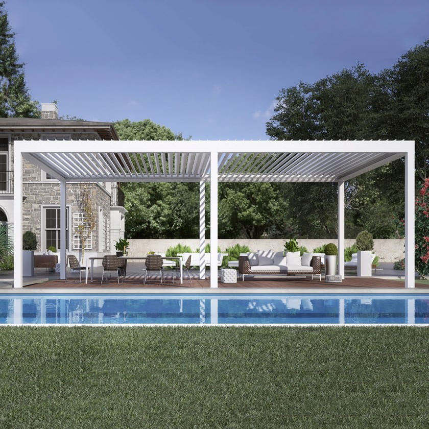 Pergola in Alluminio Anodizzat - Outdoor Furniture Gazebo recensione e prezzo
