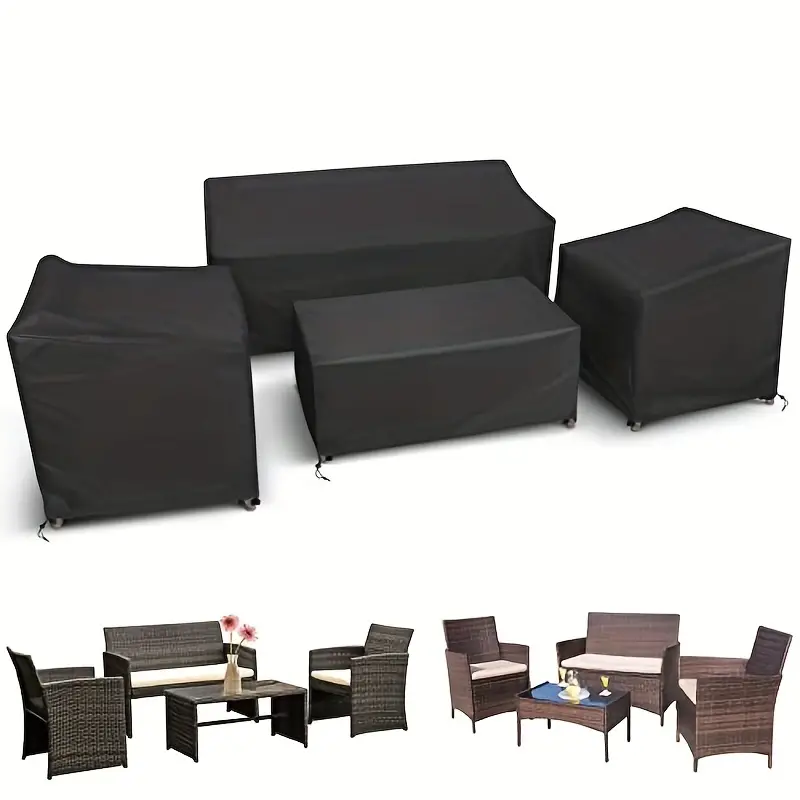 4 pezzi/set coperture per mobi - Outdoor Furniture Recliner Set recensione e prezzo