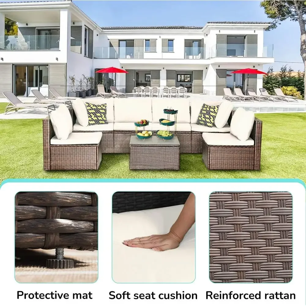 Set di mobili da giardino comp - Outdoor Furniture Ofo recensione e prezzo