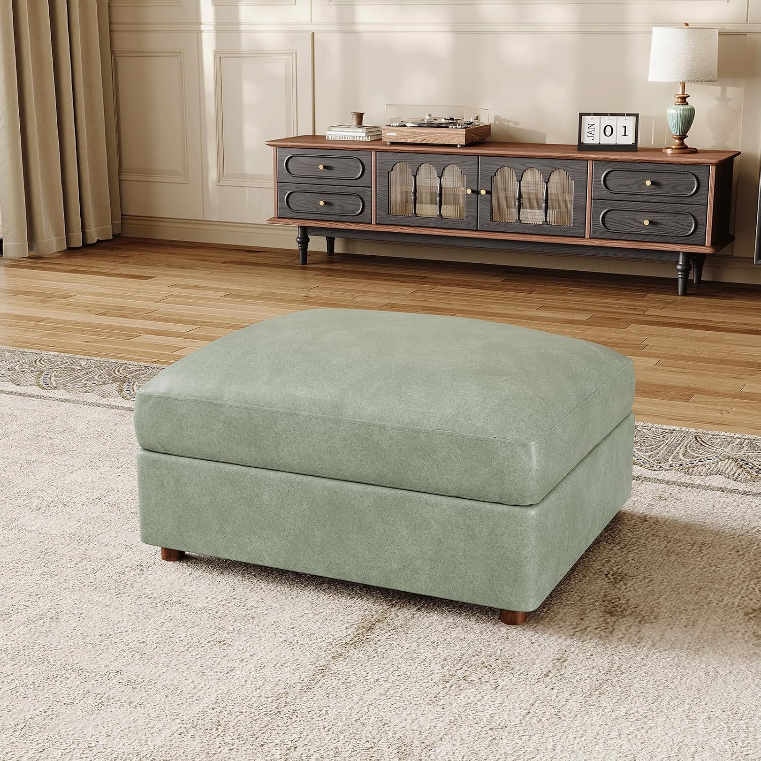 Modulo Pouf in Ecopelle Verde  - Outdoor Furniture Green recensione e prezzo