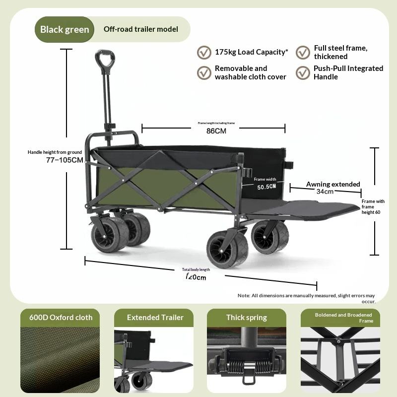 Carrello Pieghevole a Quattro  - Outdoor Furniture Sale recensione e prezzo