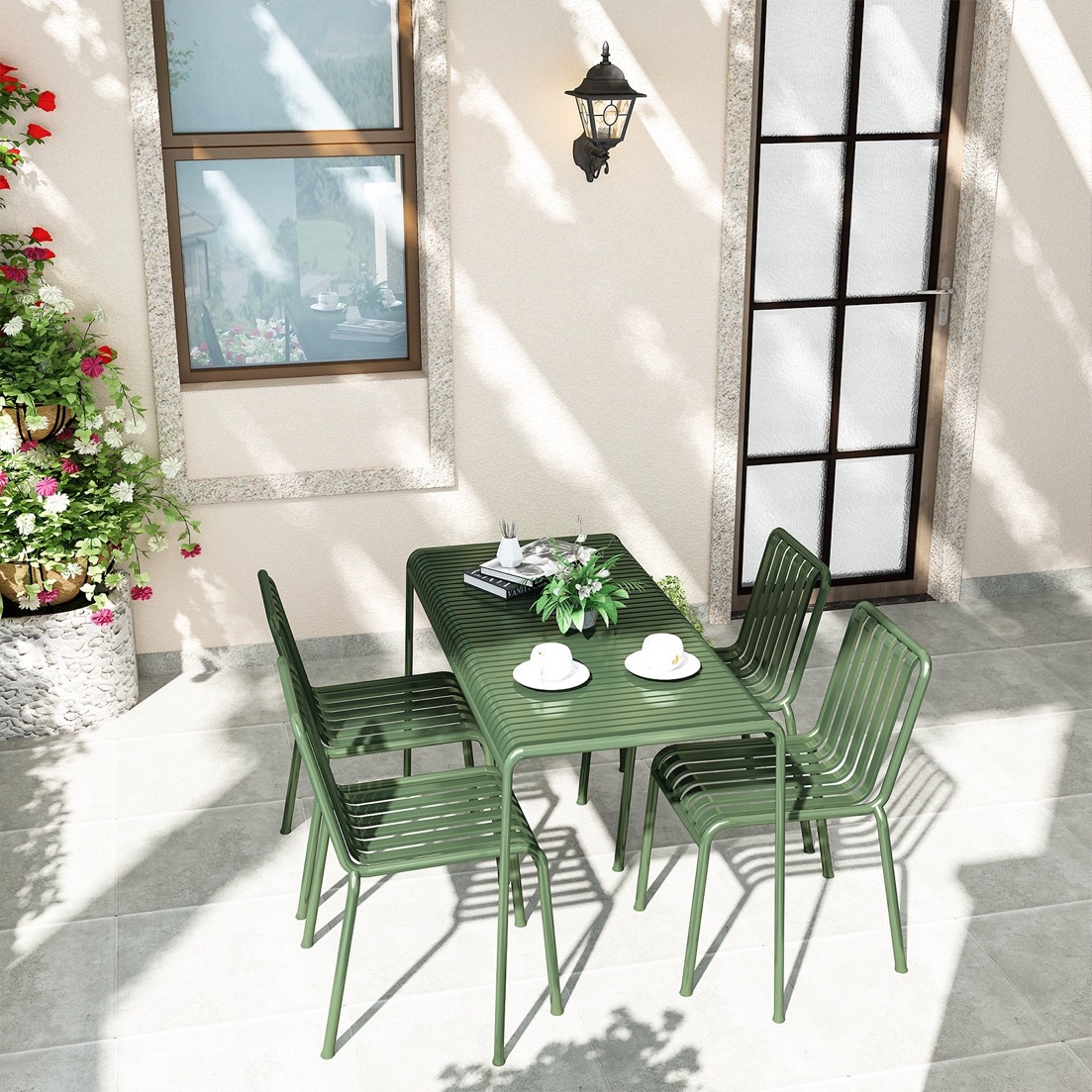 Tempo libero moderno all'apert - Outdoor Furniture Green recensione e prezzo