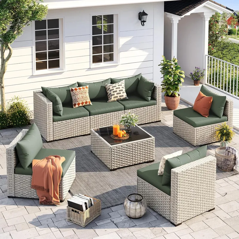 Set di Mobili da Esterno per P - Outdoor Furniture Green recensione e prezzo