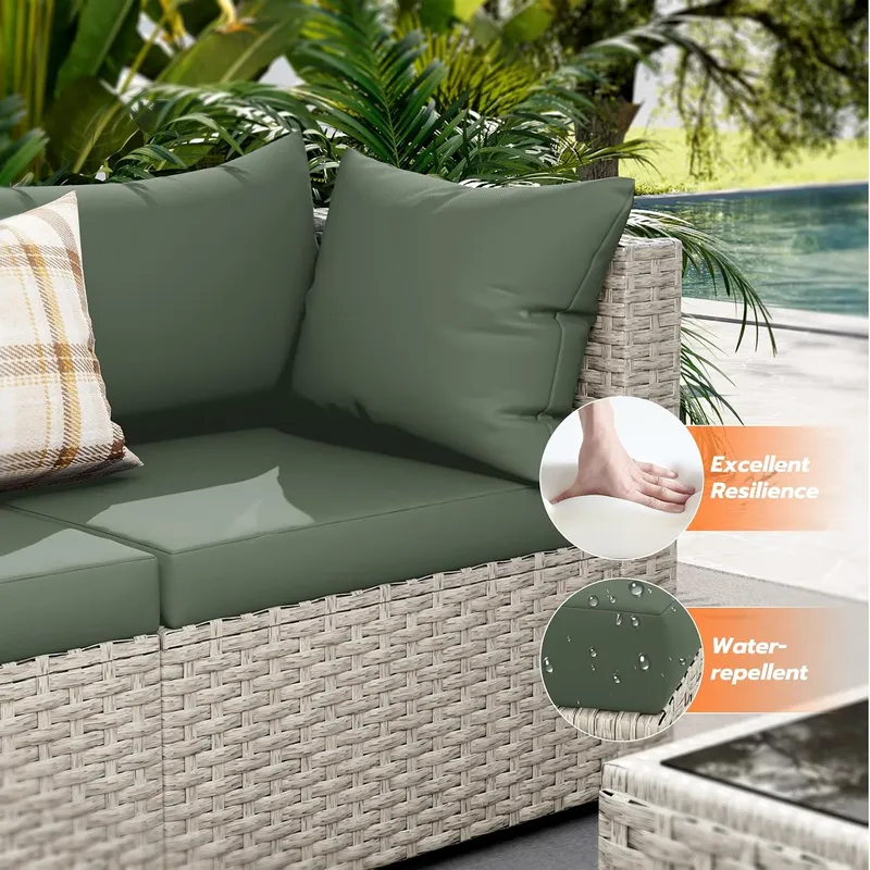 Set di Mobili da Esterno per P - Outdoor Furniture Green recensione e prezzo