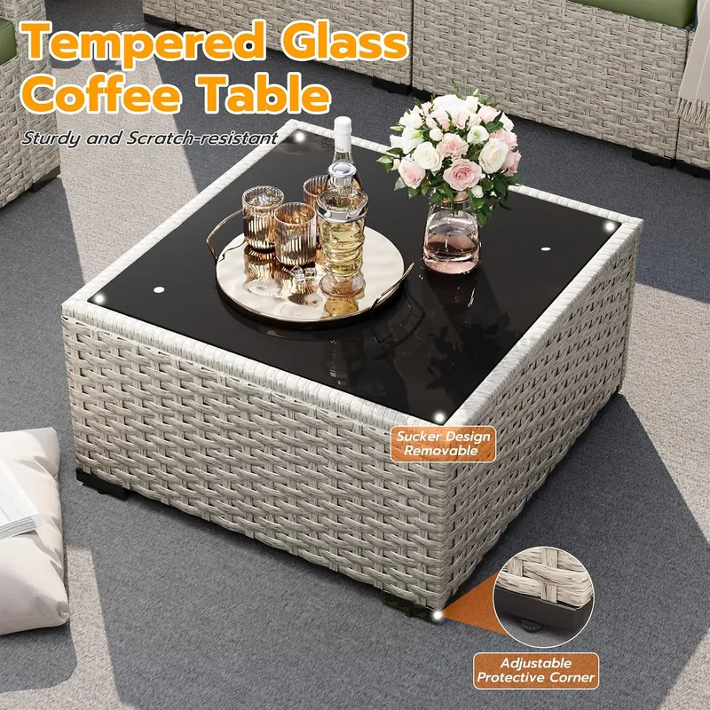 Set di Mobili da Esterno per P - Outdoor Furniture Green recensione e prezzo