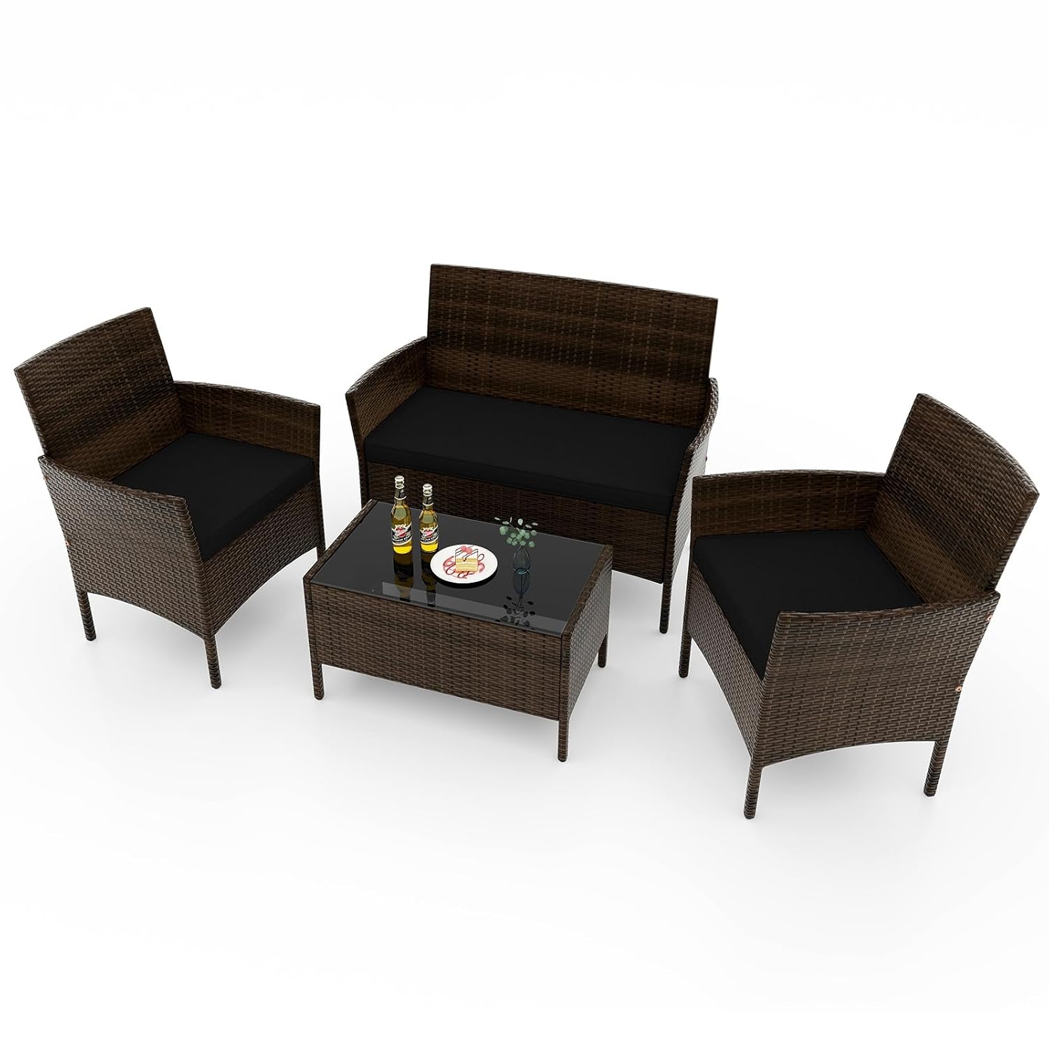 Set di mobili da giardino a 4  - Outdoor Furniture Ofo recensione e prezzo