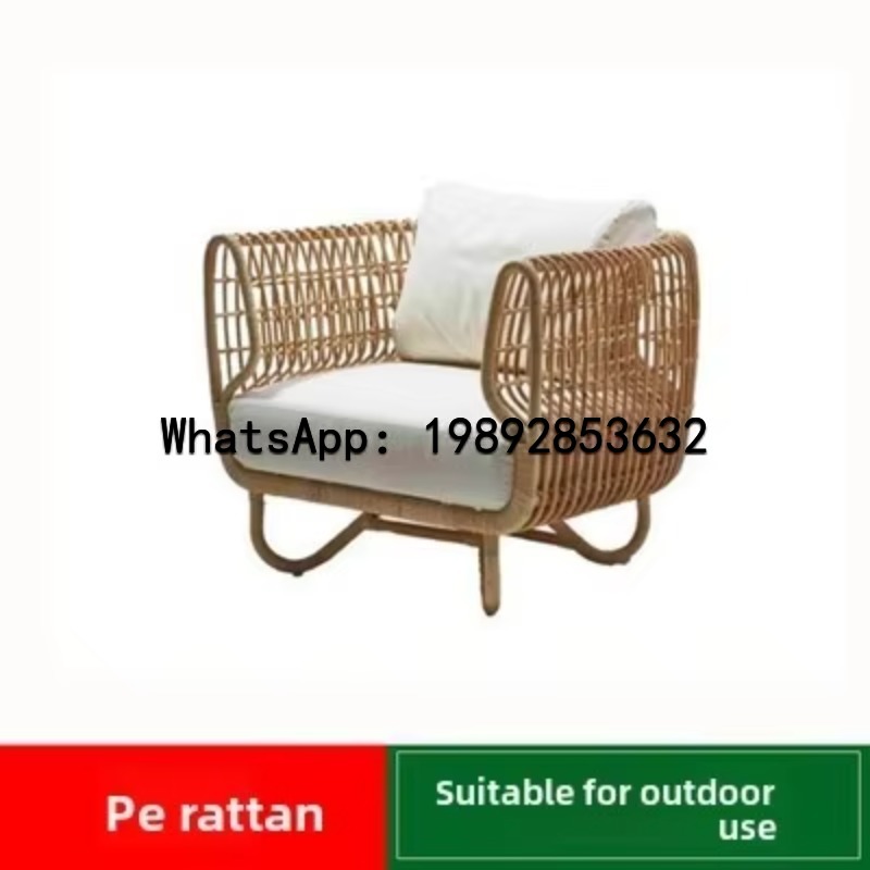 Sedia XL da Esterno in Vimini, - Outdoor Furniture Xl recensione e prezzo