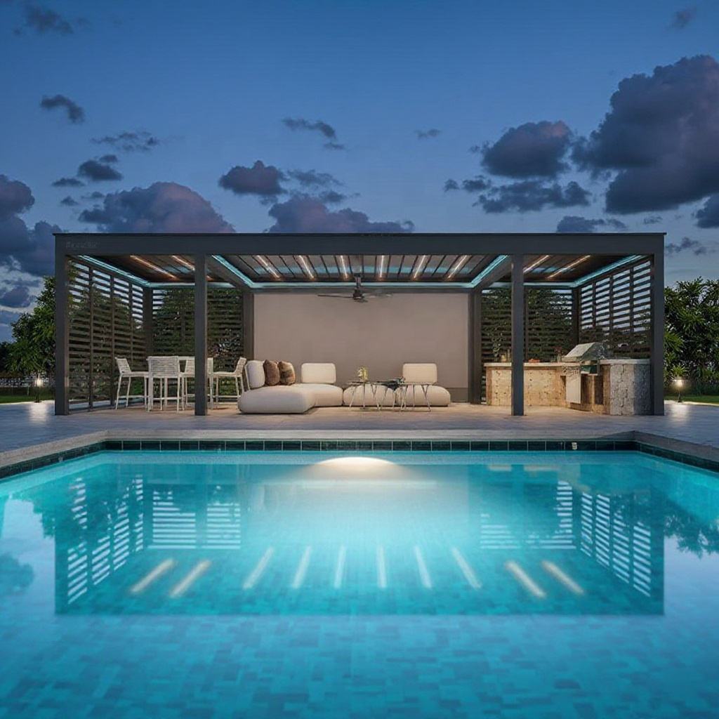 Pergola Rettangolare in Lega d - Outdoor Furniture Gazebo recensione e prezzo