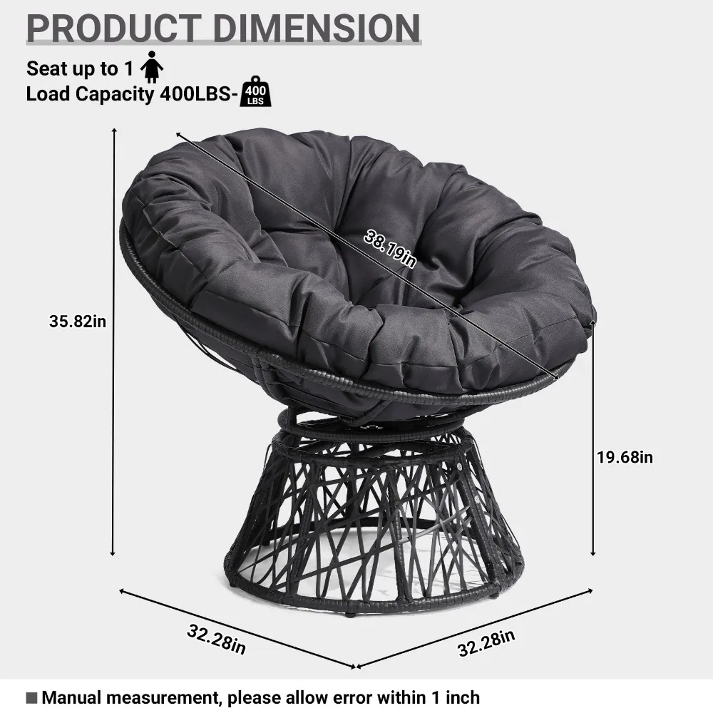 Poltrona a Uovo Girevole 3 da  - Outdoor Furniture Egg Chair recensione e prezzo