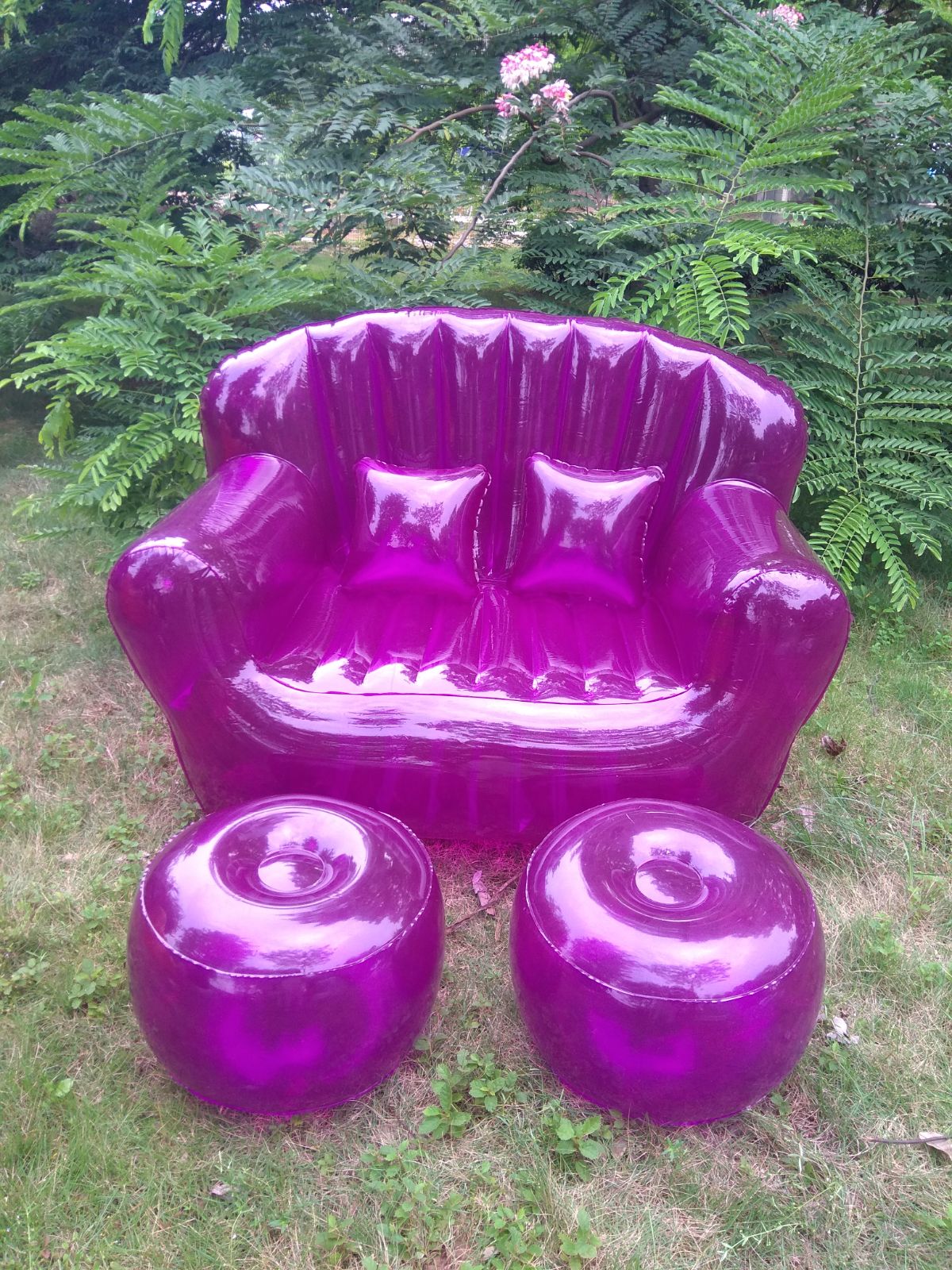 Divano pigro gonfiabile elegan - Outdoor Furniture Sale recensione e prezzo