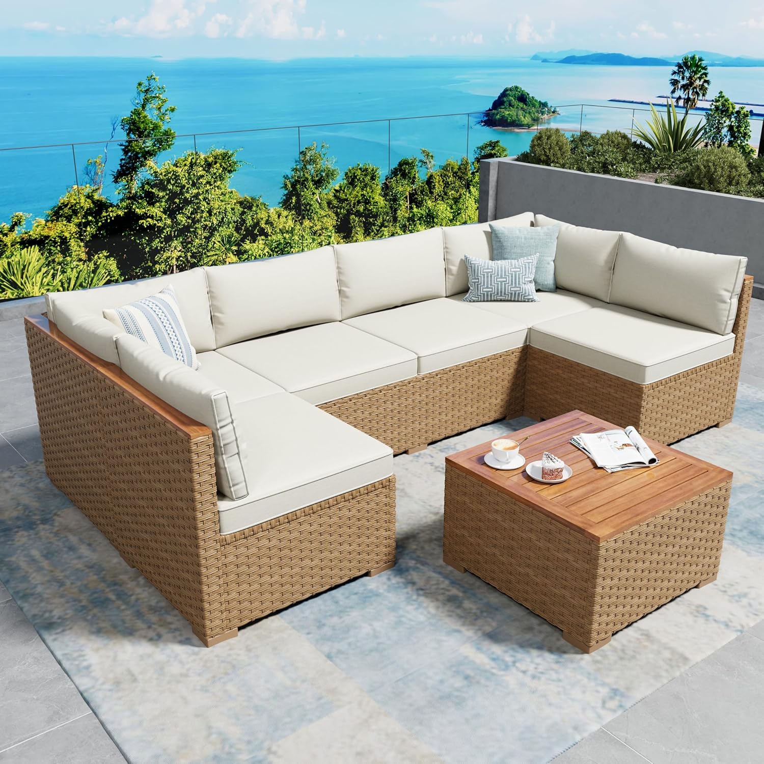 Set di Mobili da Giardino in V - Outdoor Furniture Ofo recensione e prezzo