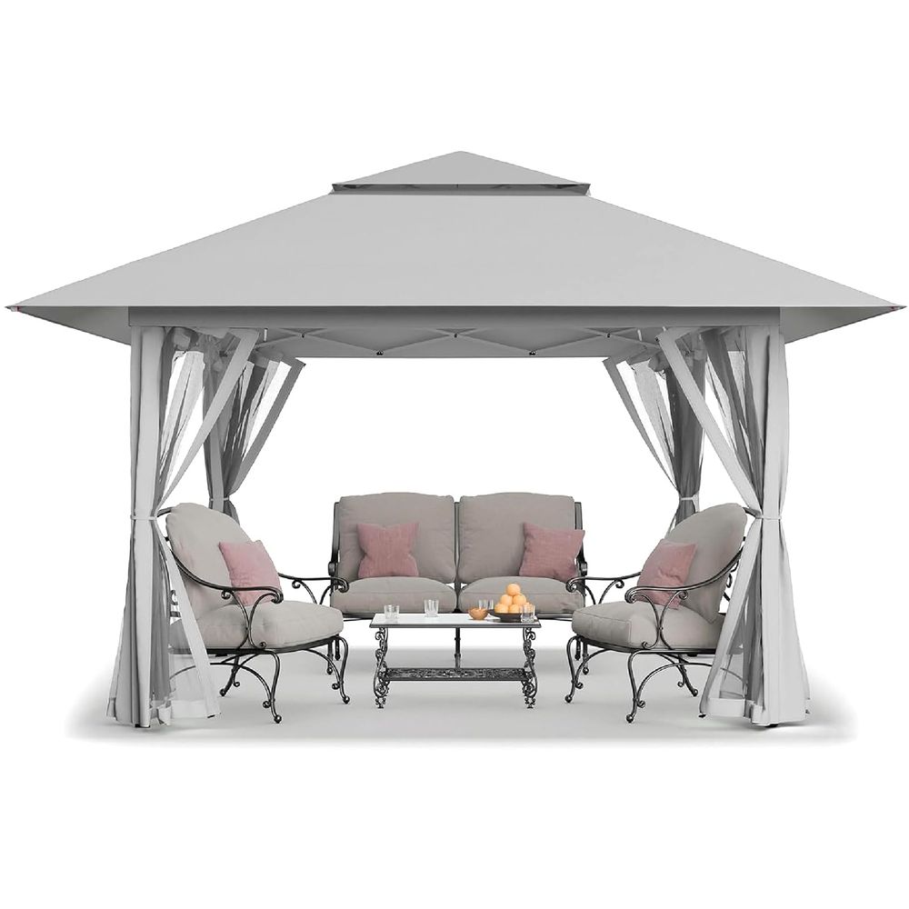 Gazebo Pop-Up 13x13, Tenda a B - Outdoor Furniture Gazebo recensione e prezzo