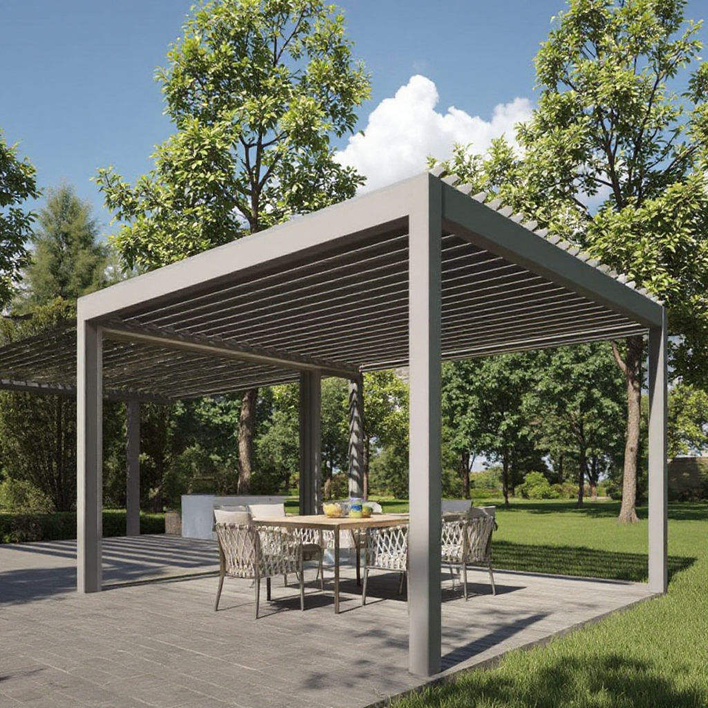 Pergola Villa Fashion in Lega  - Outdoor Furniture Gazebo recensione e prezzo